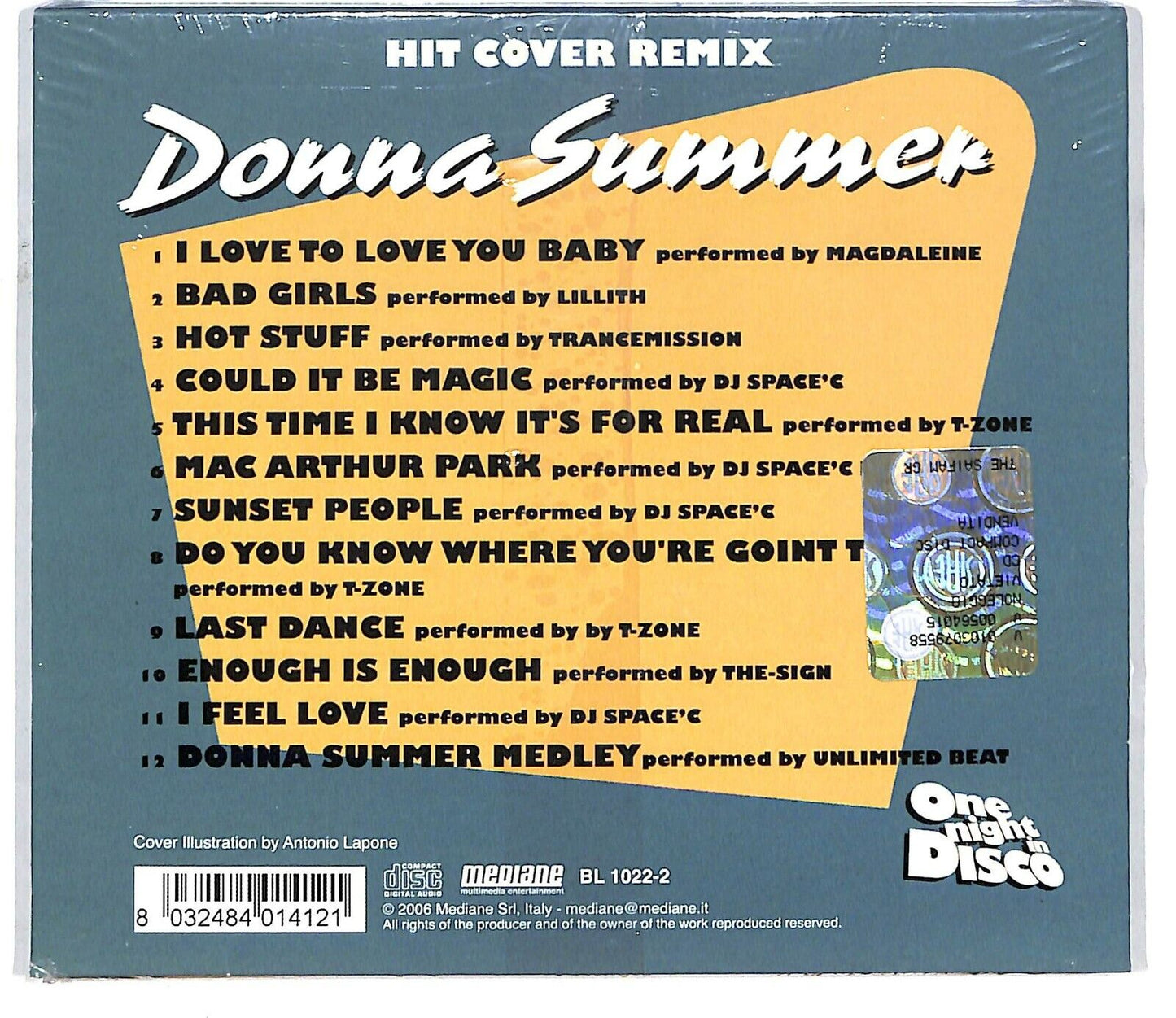 EBOND Various - One Night In Disco - Donna Summer CD CD033517