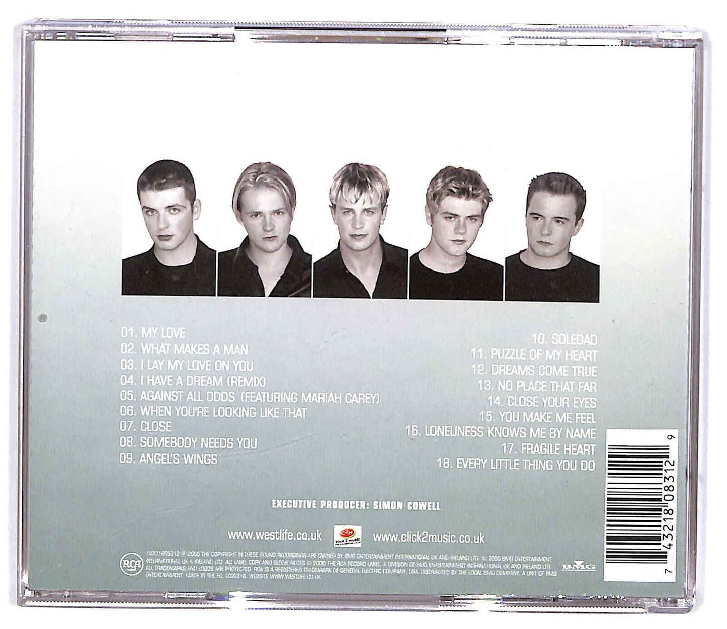 EBOND Westlife - Coast To Coast CD CD032619