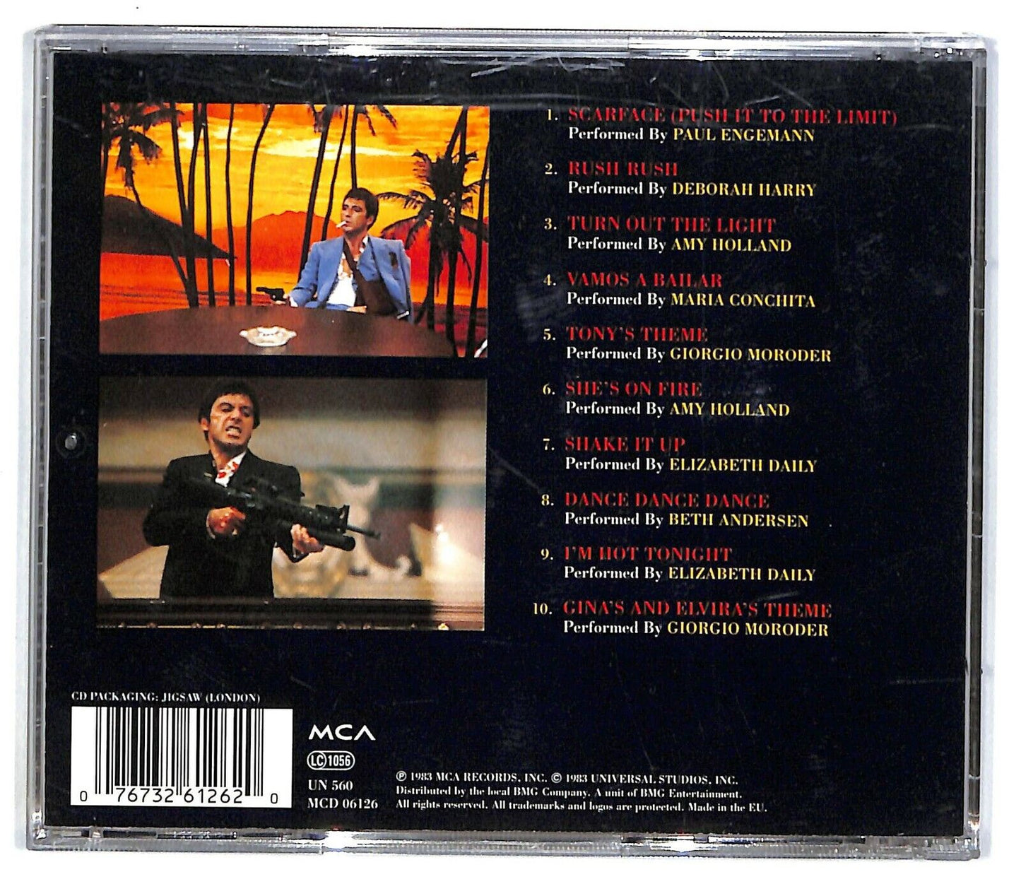 EBOND Various - Scarface (soundtrack) CD CD031960