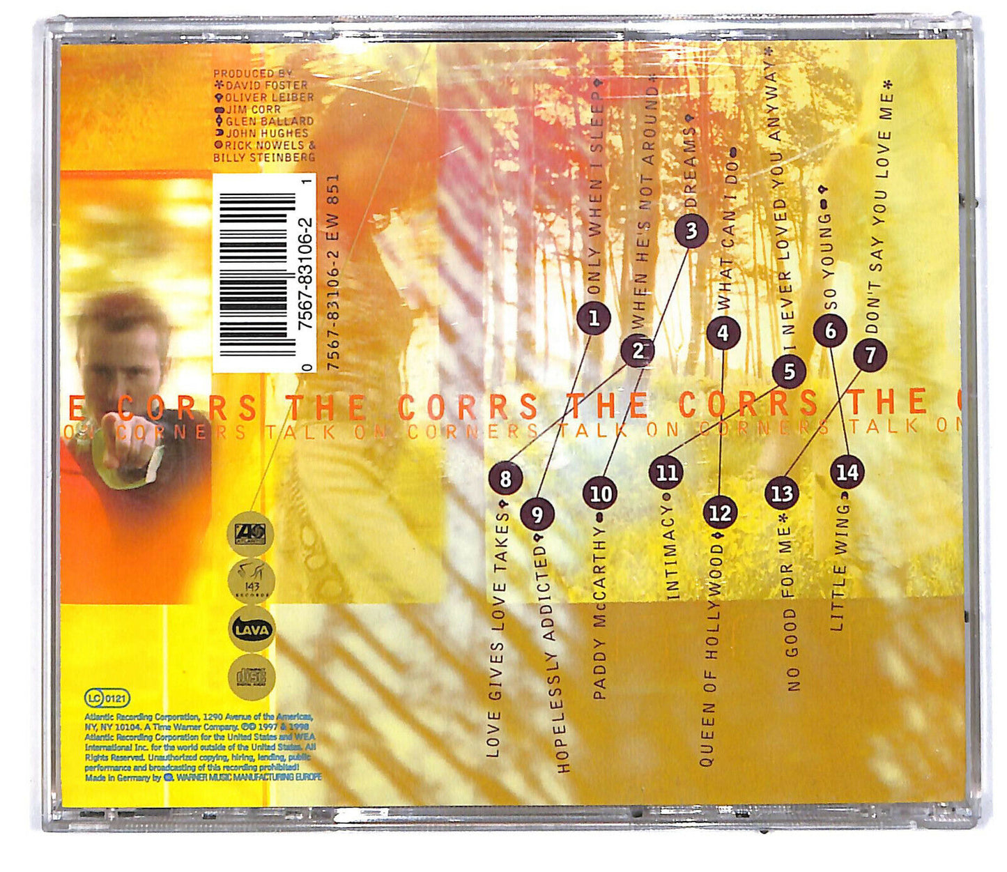 EBOND The Corrs - Talk On Corners CD CD032262