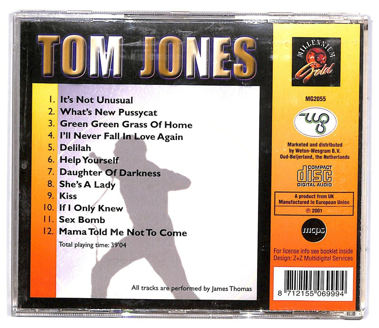 EBOND James Thomas - The Music Of Tom Jones CD CD032642