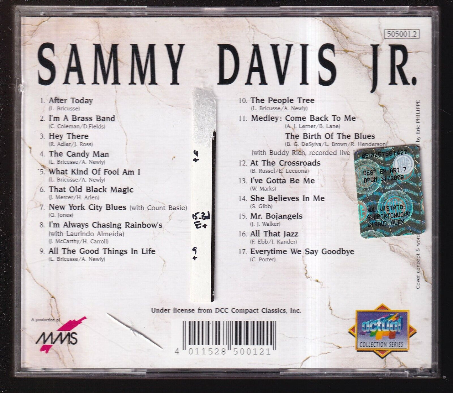 EBOND Sammy Davis Jr. - Sammy Davis Jr. CD CD030715