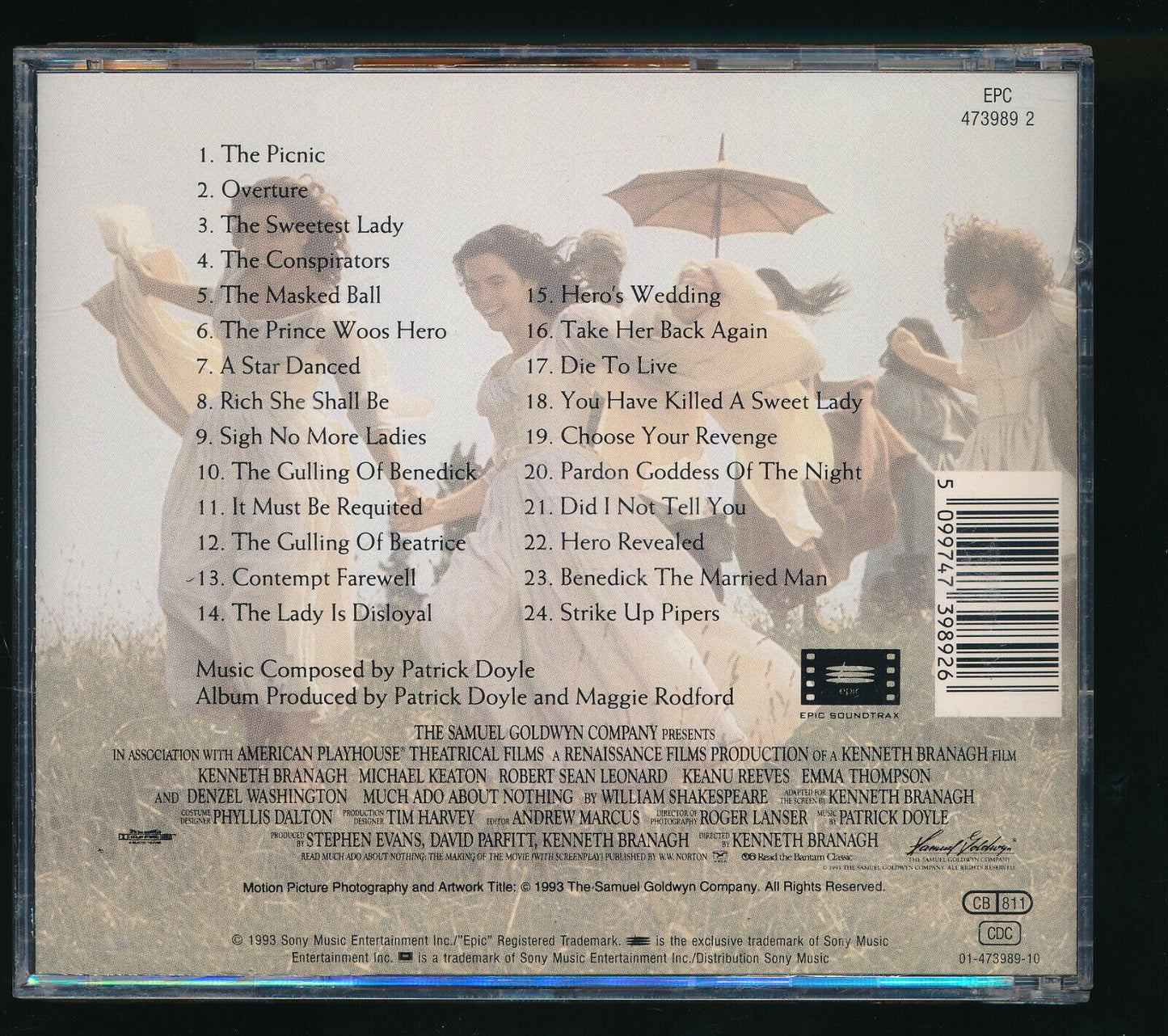 EBOND Ebondpatrick Doyle - Much Ado About Nothing CD CD030142