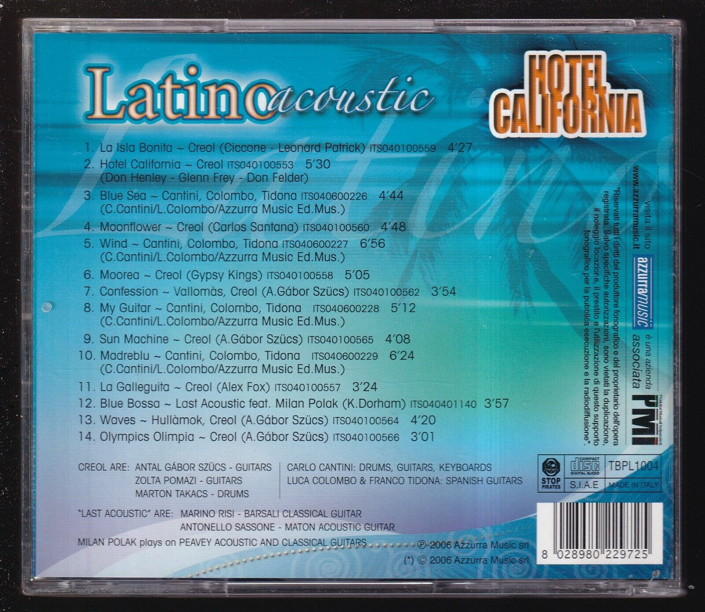 EBOND Latino Acoustic - Hotel California CD CD030359