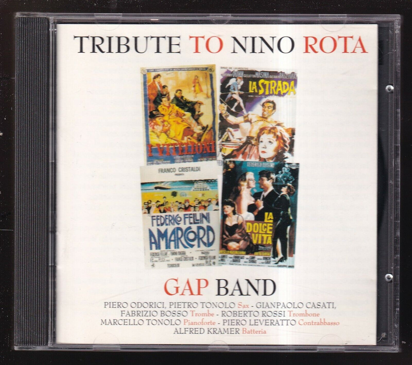 EBOND Gap Band - Tribute To Nino Rota CD CD029209