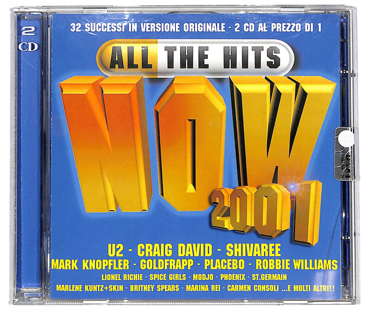 EBOND Various - All The Hits Now 2001 CD CD034334