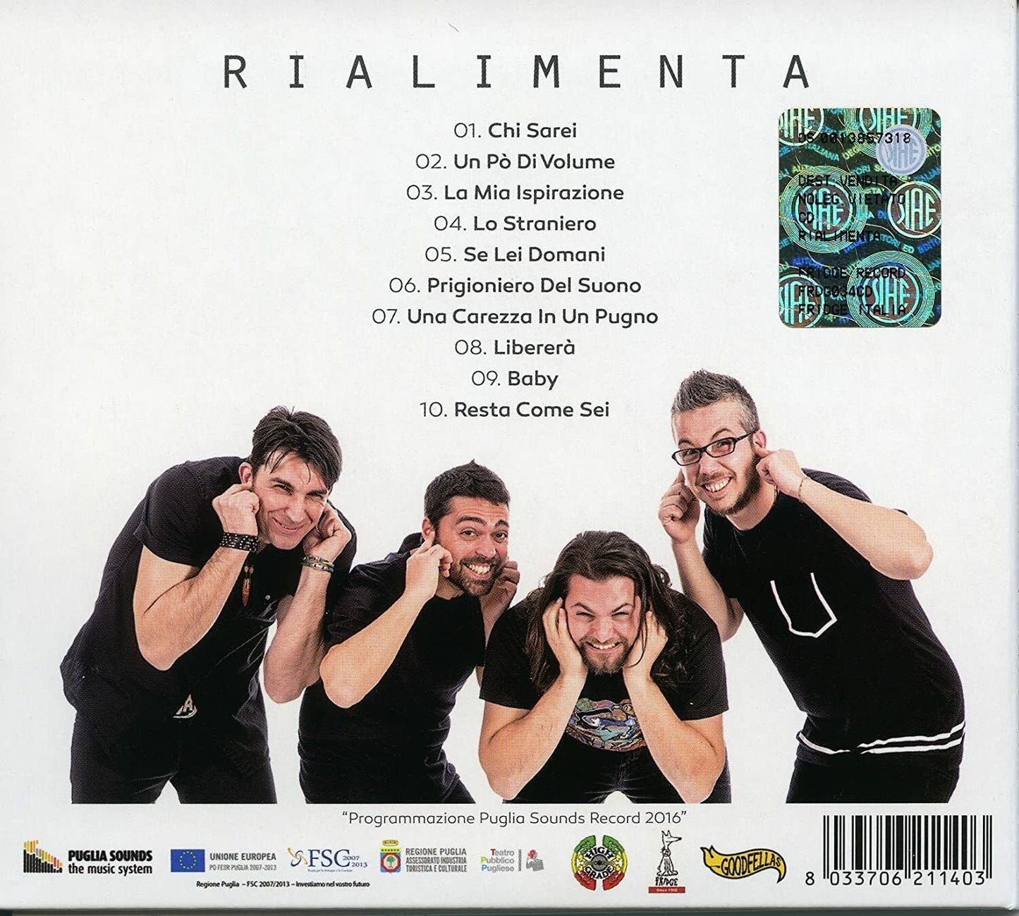EBOND Chop Chop Band ‎- Rialimenta5012 CD CDS001344