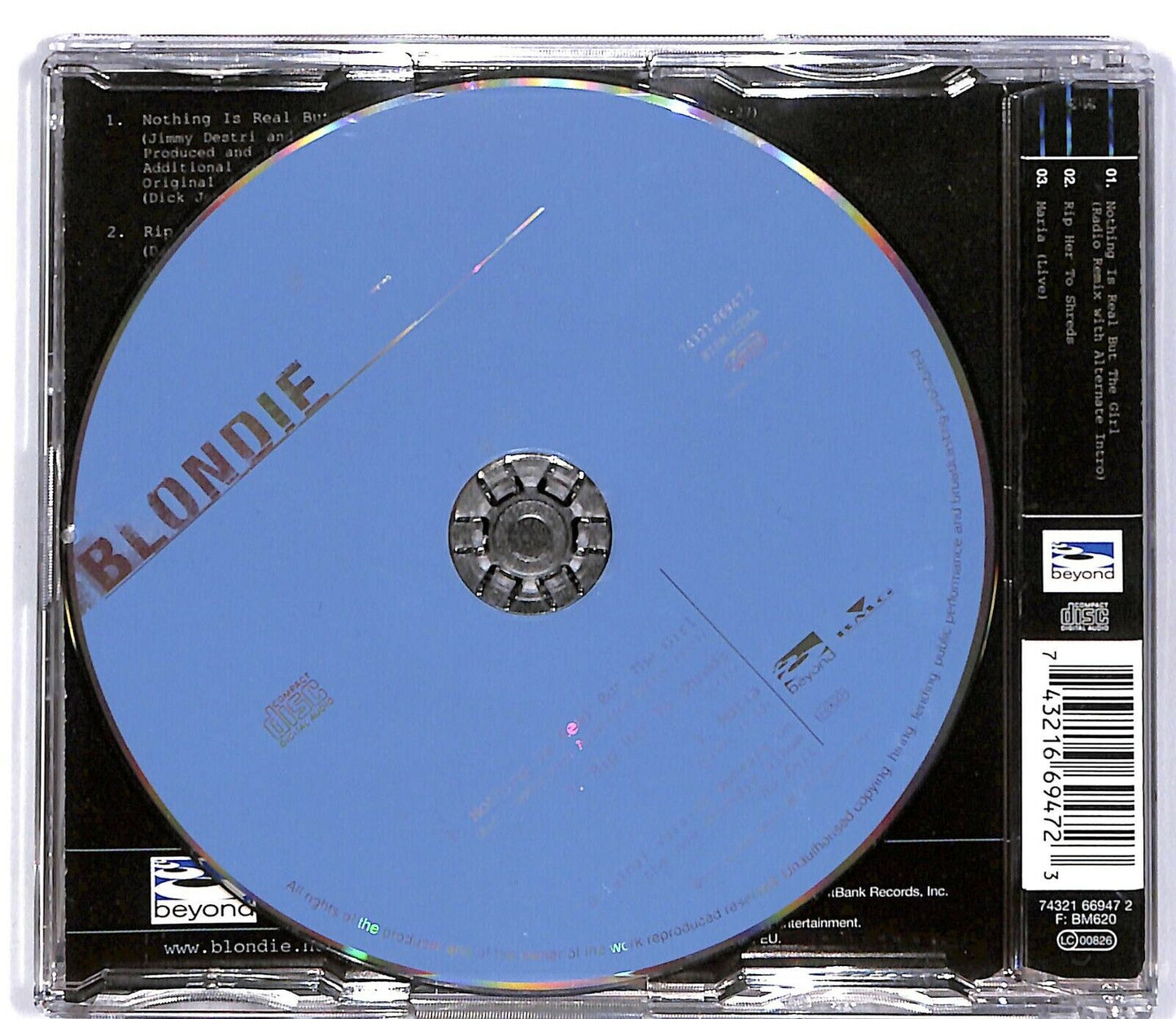 EBOND Blondie - Nothing Is Real But The Girl CD CD031323