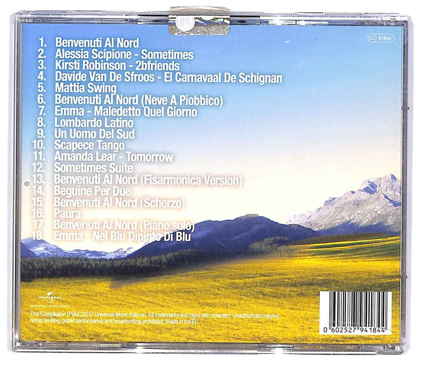 EBOND Umberto Scipione, Various - Benvenuti Al Nord CD CD032836
