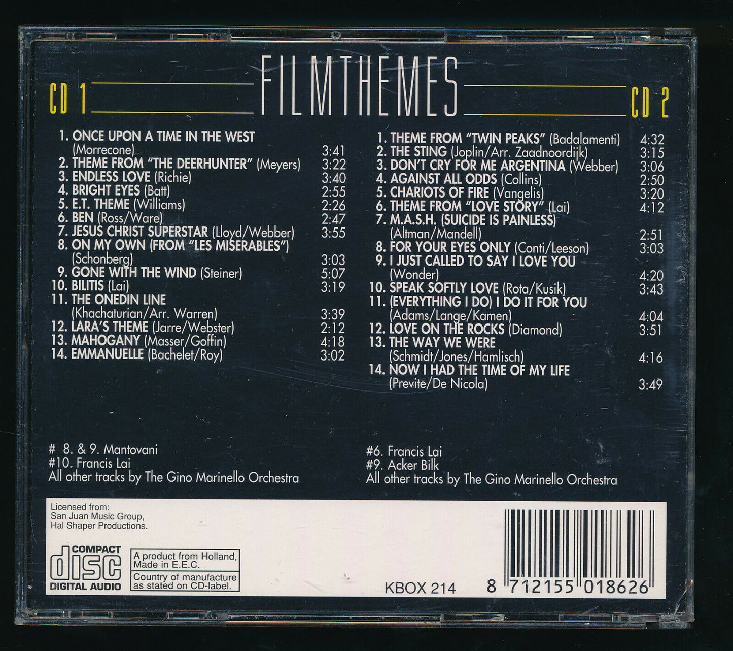 EBOND Various - Filmthemes CD CD029910