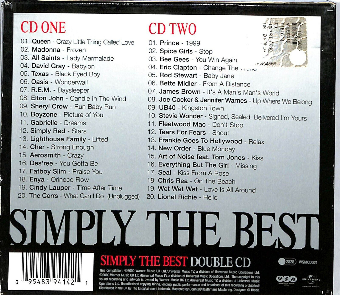 EBOND Various - Simply The Best CD CD033241