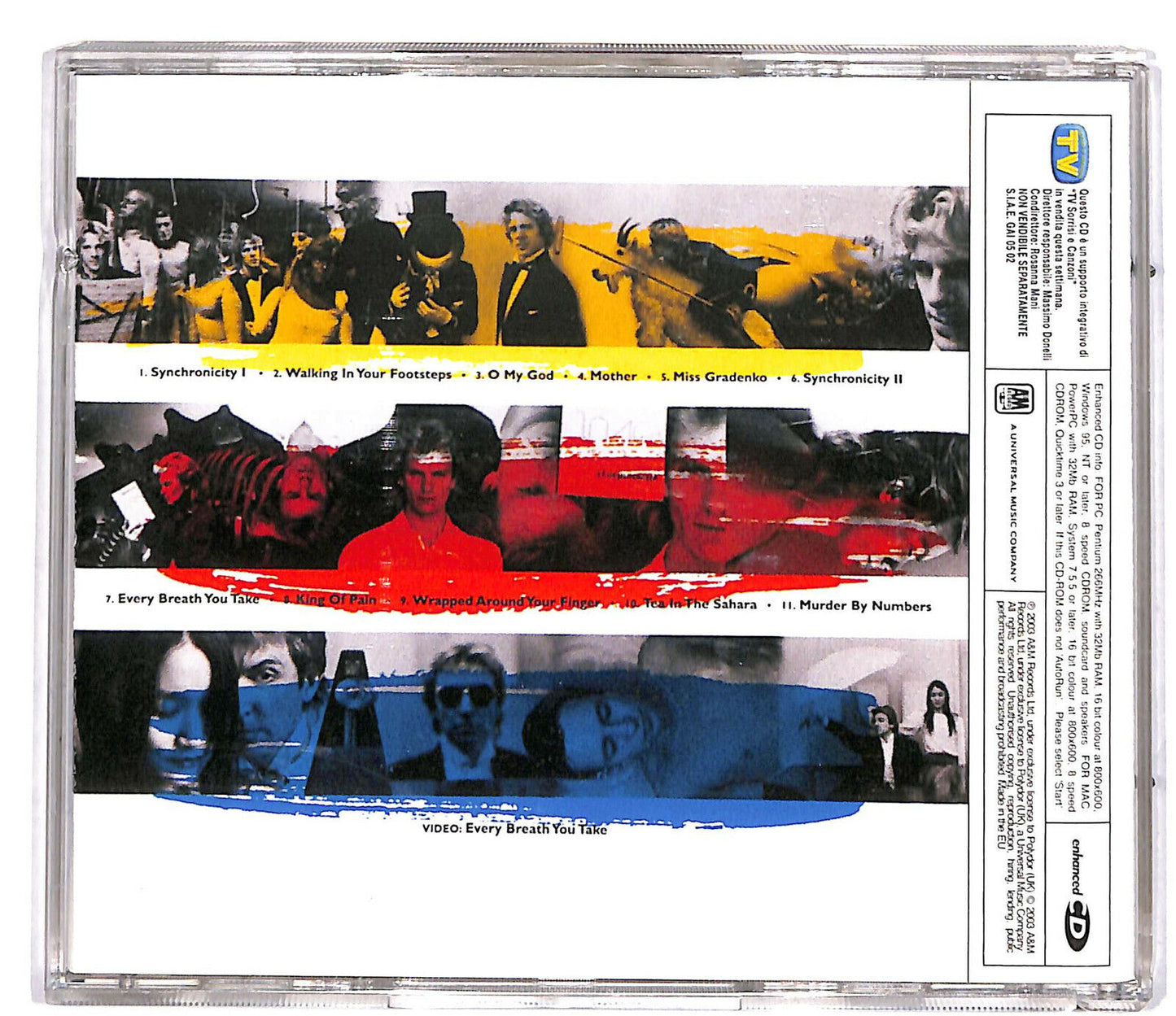 EBOND The Police - Synchronicity Editoriale CD CD034718