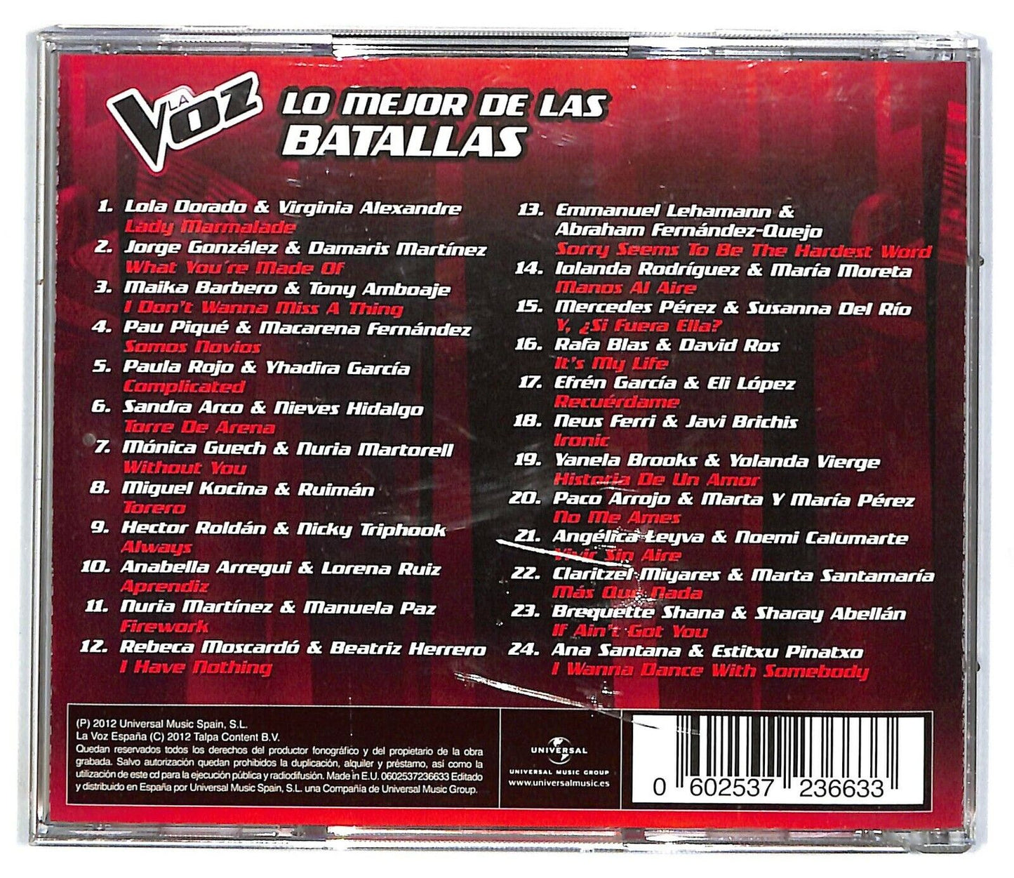 EBOND Various - La Voz... Mexico Lo Mejor De Las Batallas CD CD032324