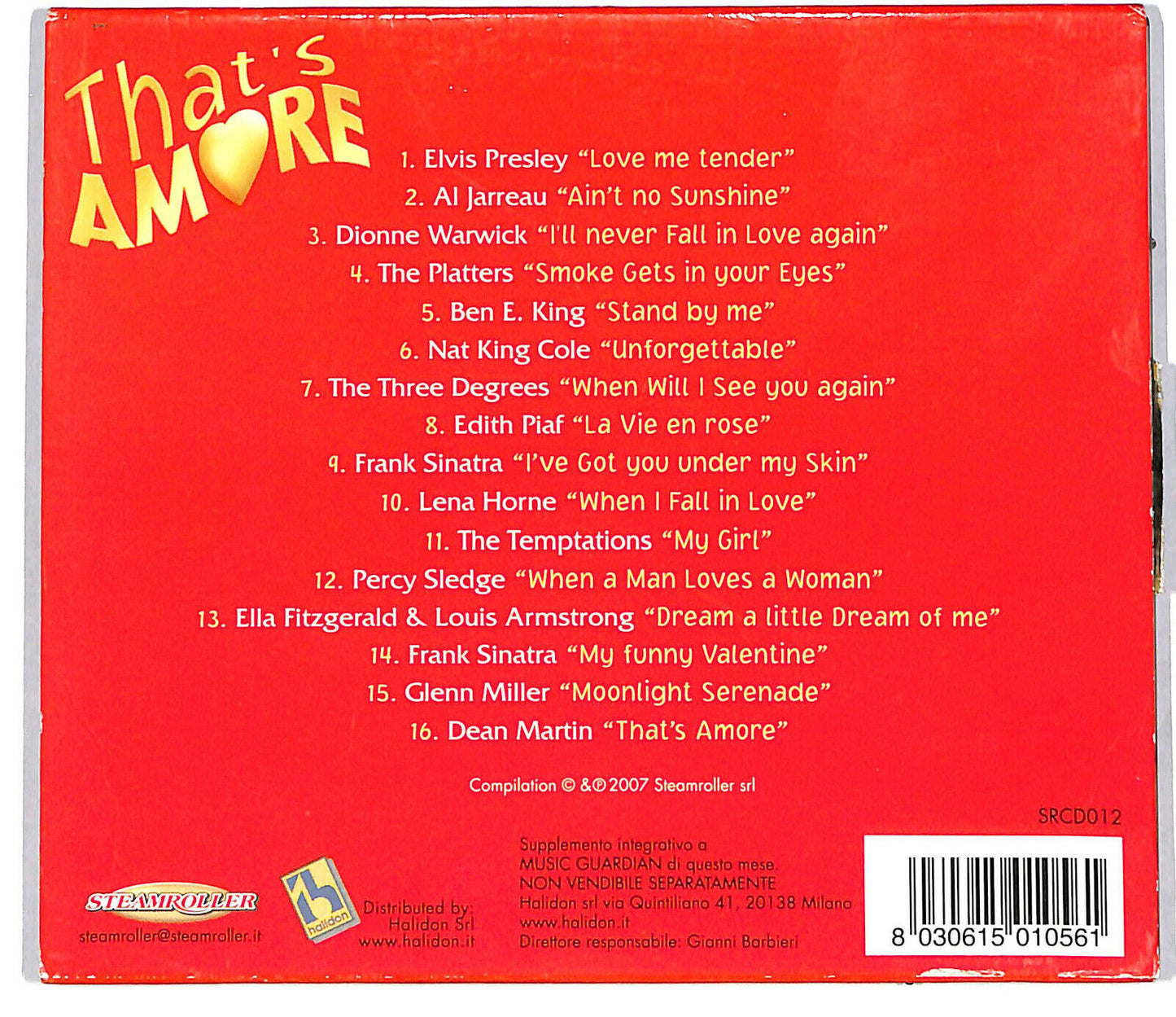 EBOND That's AmoreEditoriale CD CD034617