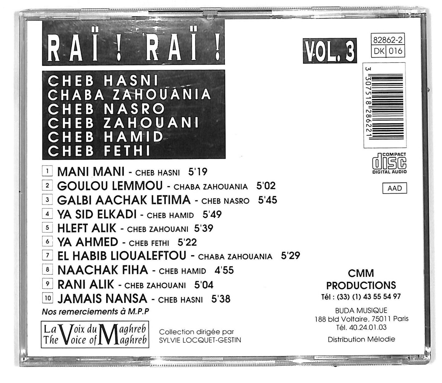 EBOND Various - Rai Rai - Vol. 3 CD CD032916