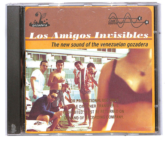 EBOND Ebondlos Amigos Invisibles ‎the New Sound Of The Venezuelan Gozadera CD CD032217