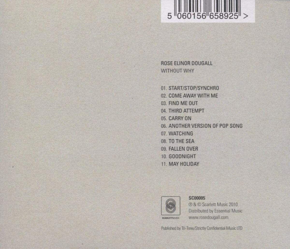 EBOND Rose Elinor Dougall - Without Why5020 CD CDS001537