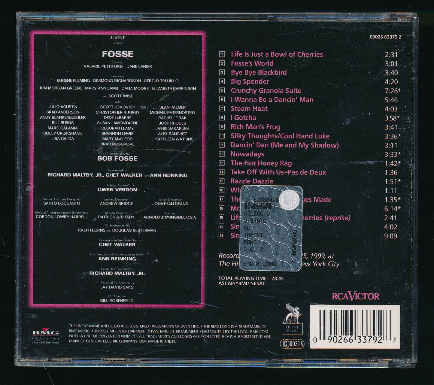 EBOND Various - Fosse CD CD030436