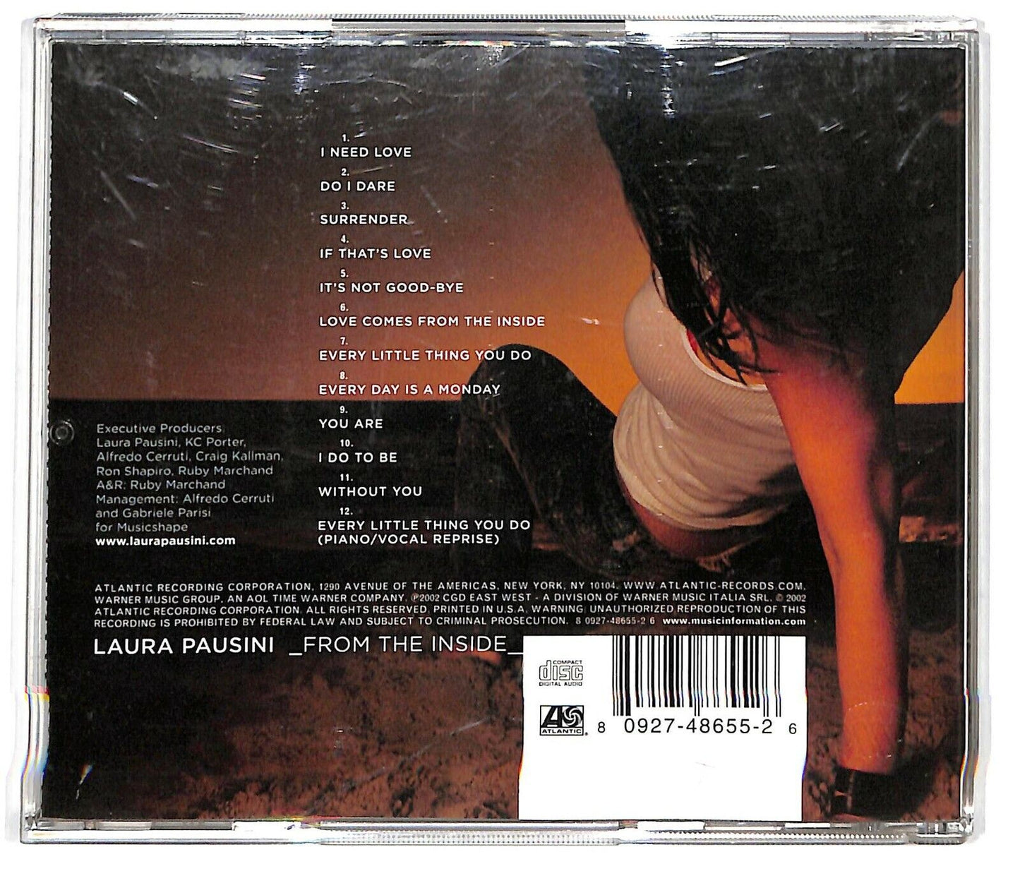 EBOND Laura Pausini - From The Inside CD CD034014