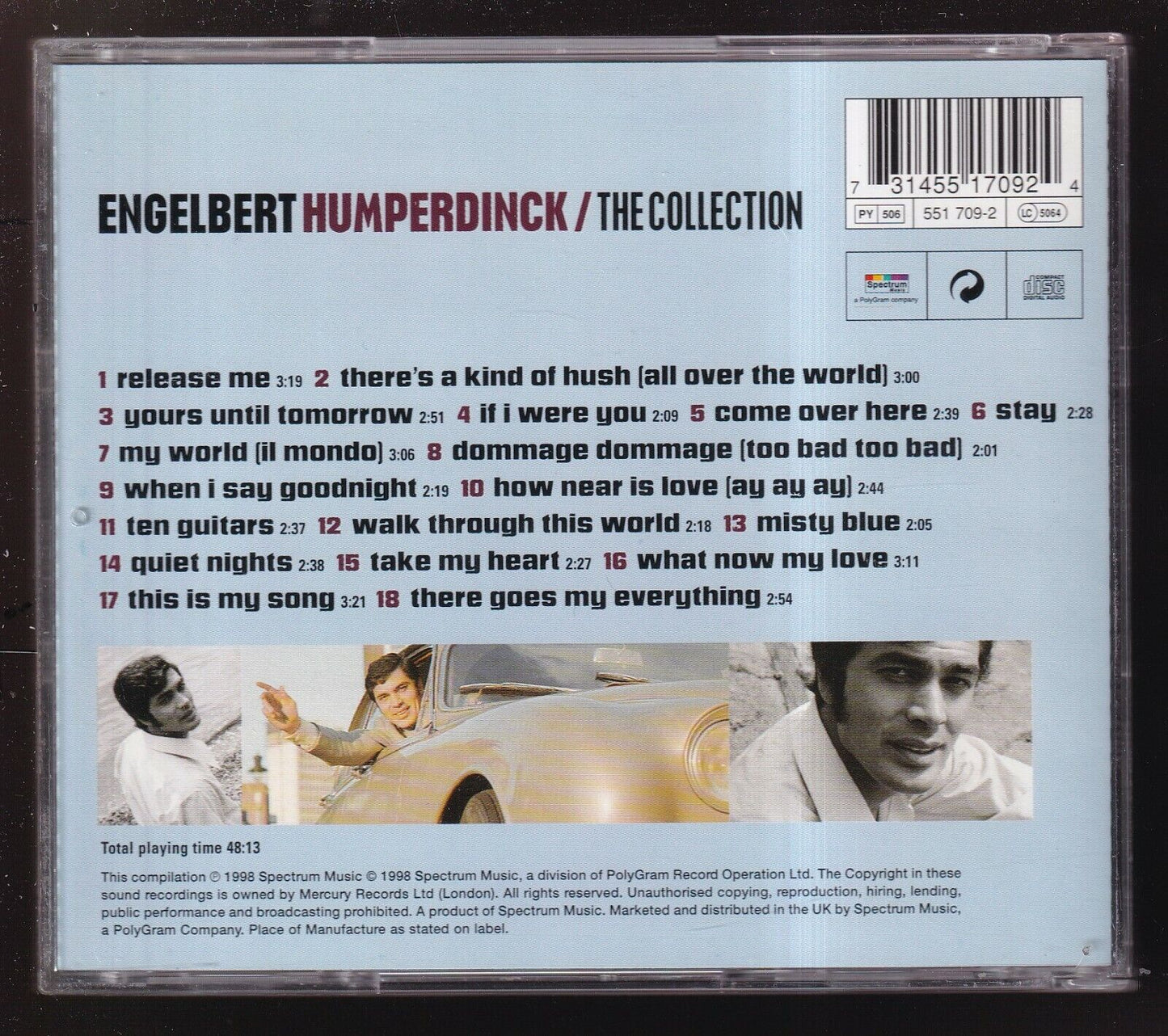 EBOND Engelbert Humperdinck - The Collection CD CD029237