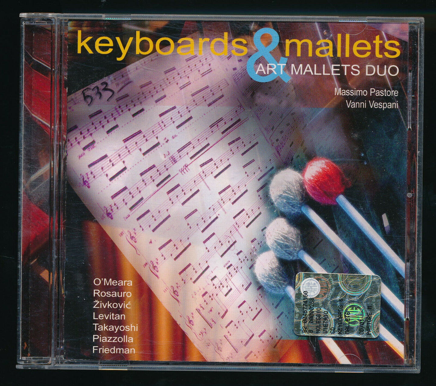 EBOND Art Mallets Duo, Keyboards & Mallets CD CD029548
