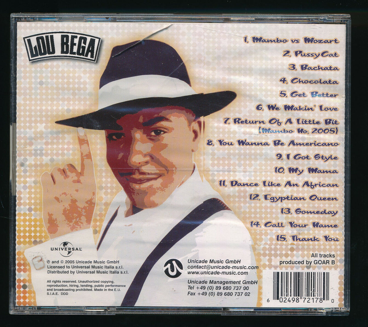 EBOND Lou Bega - Lounatic CD CD030654
