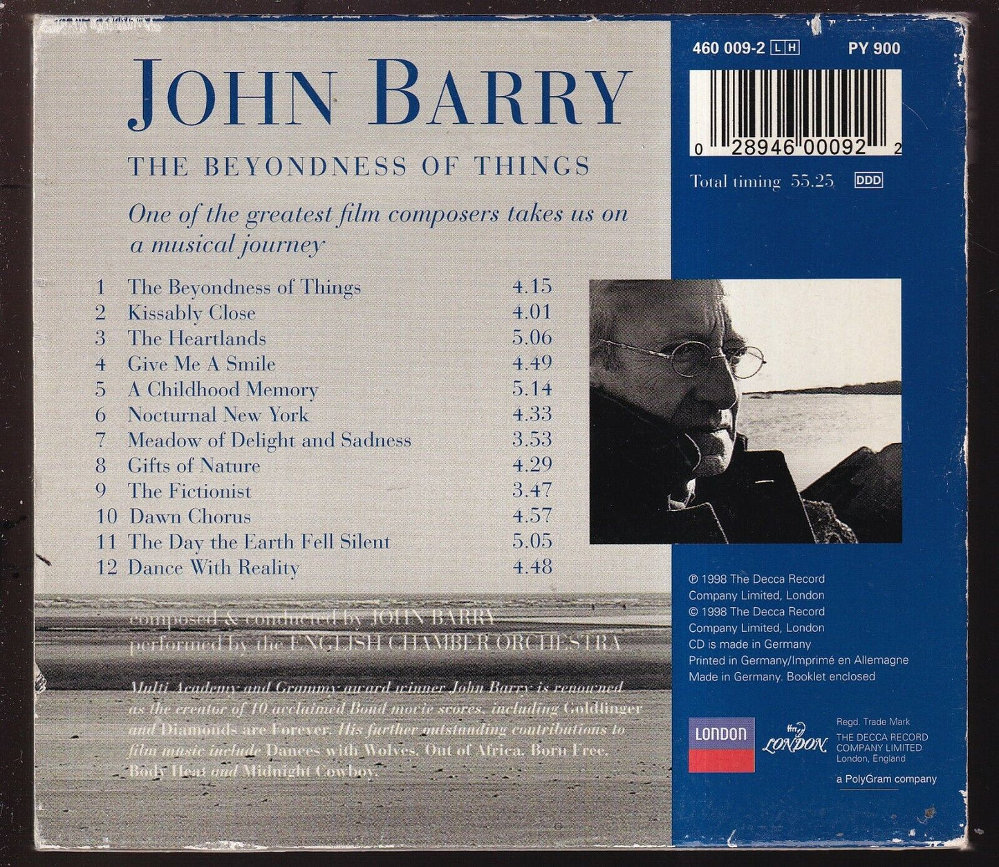 EBOND John Barry - The Beyondness Of Things CD CD030331