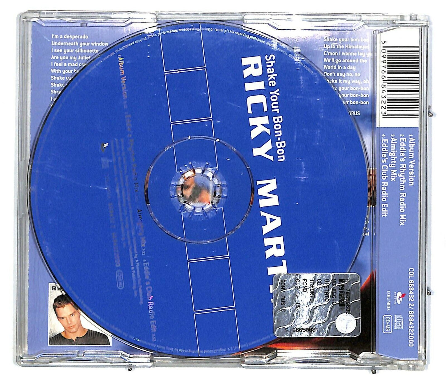 EBOND Ricky Martin - Shake Your Bon-bon CD CD032320