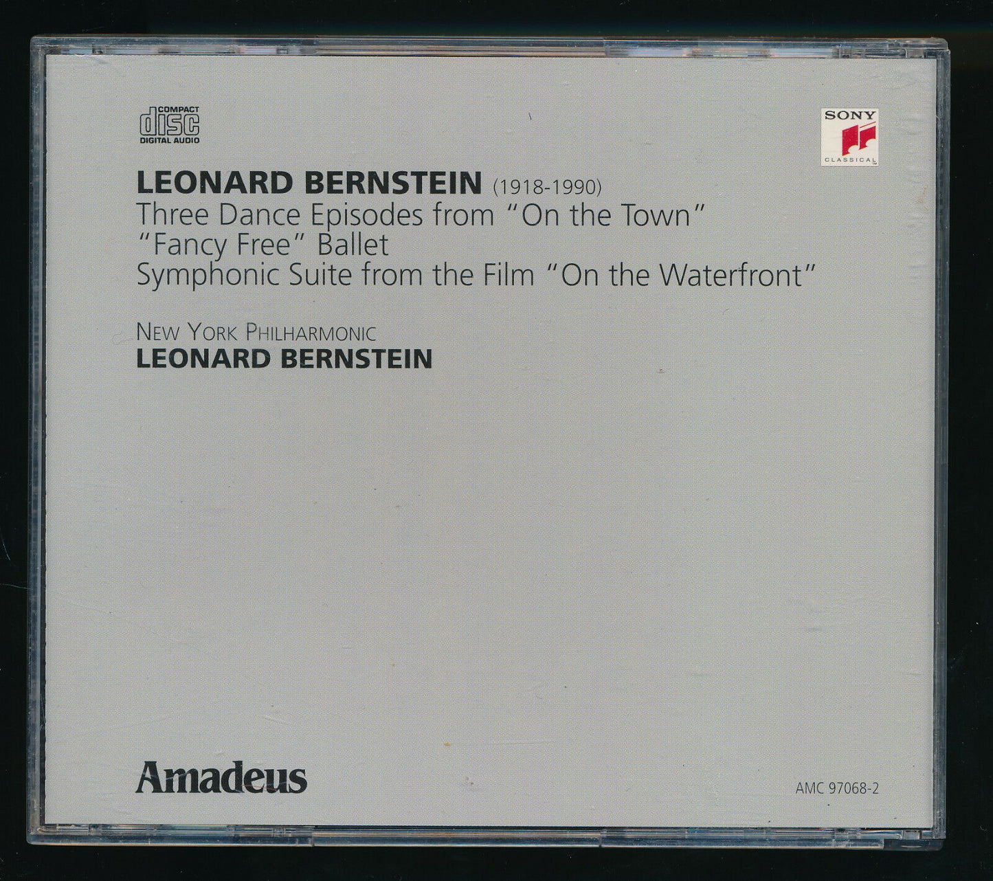 EBOND Leonard Bernstein - Dal Nuovo Mondo CD CD030602