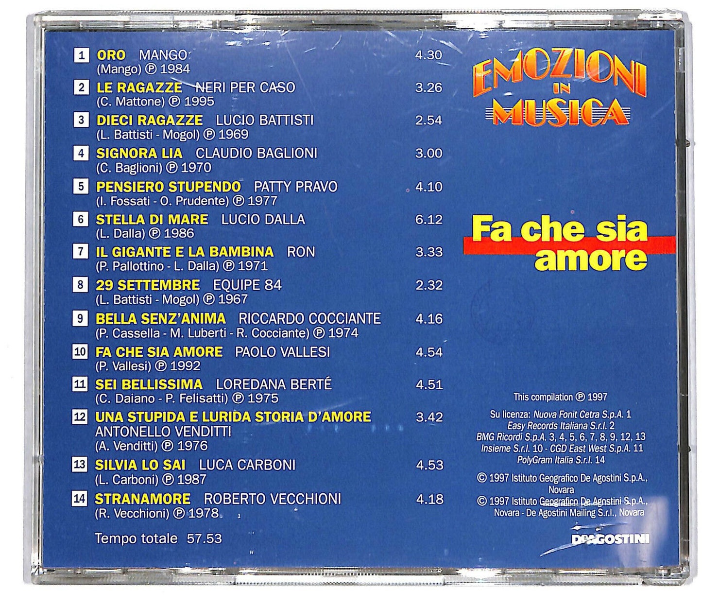 EBOND Various - Fa Che Sia Amore CD CD034345
