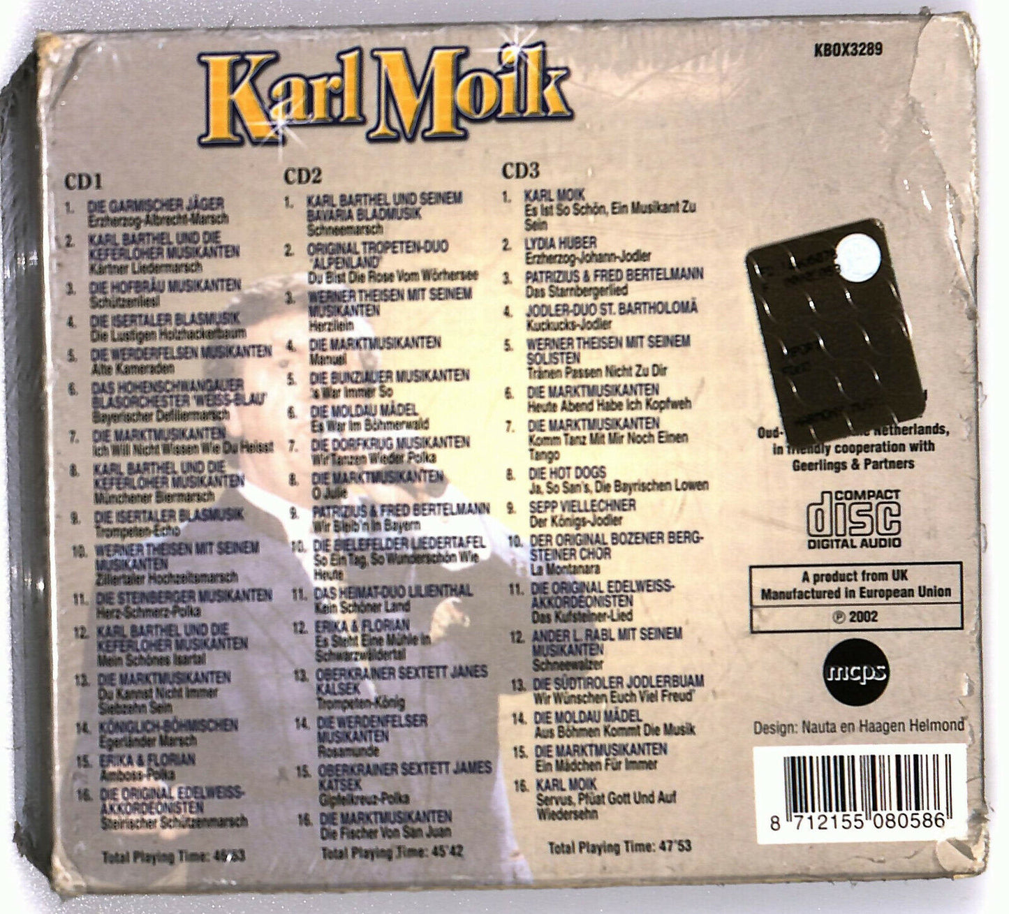 EBOND Karl Moik Cofanetto  ( 3) CD CD034545