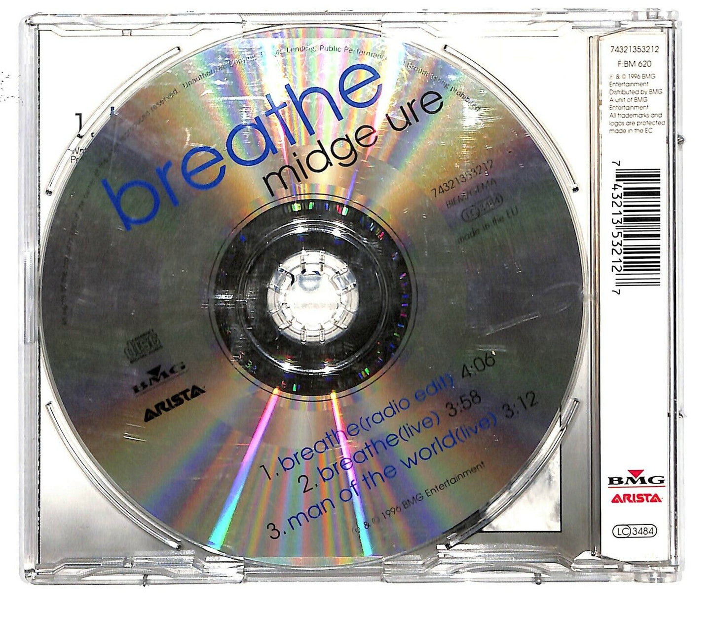 EBOND Midge Ure - Breathe CD CD034031