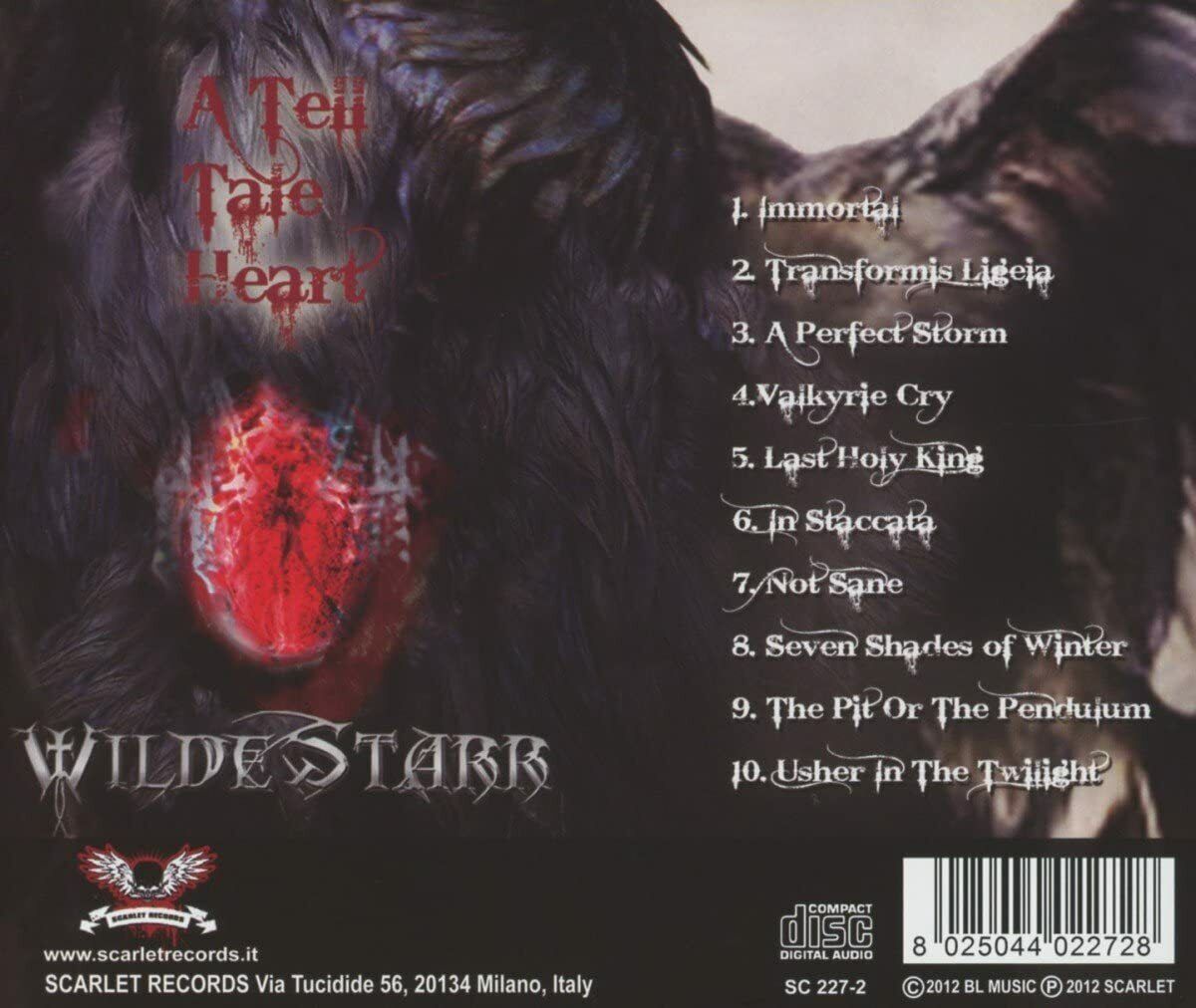 EBOND Wildestarr ‎- A Tell Tale Heart5003 CD CDS001070