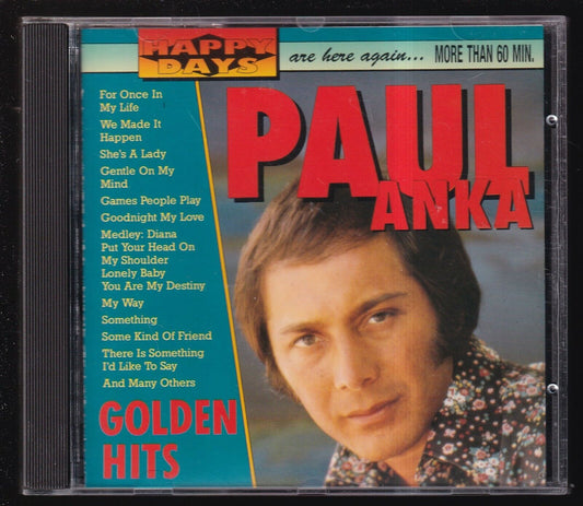 EBOND Paul Anka - Golden Hits CD CD030742