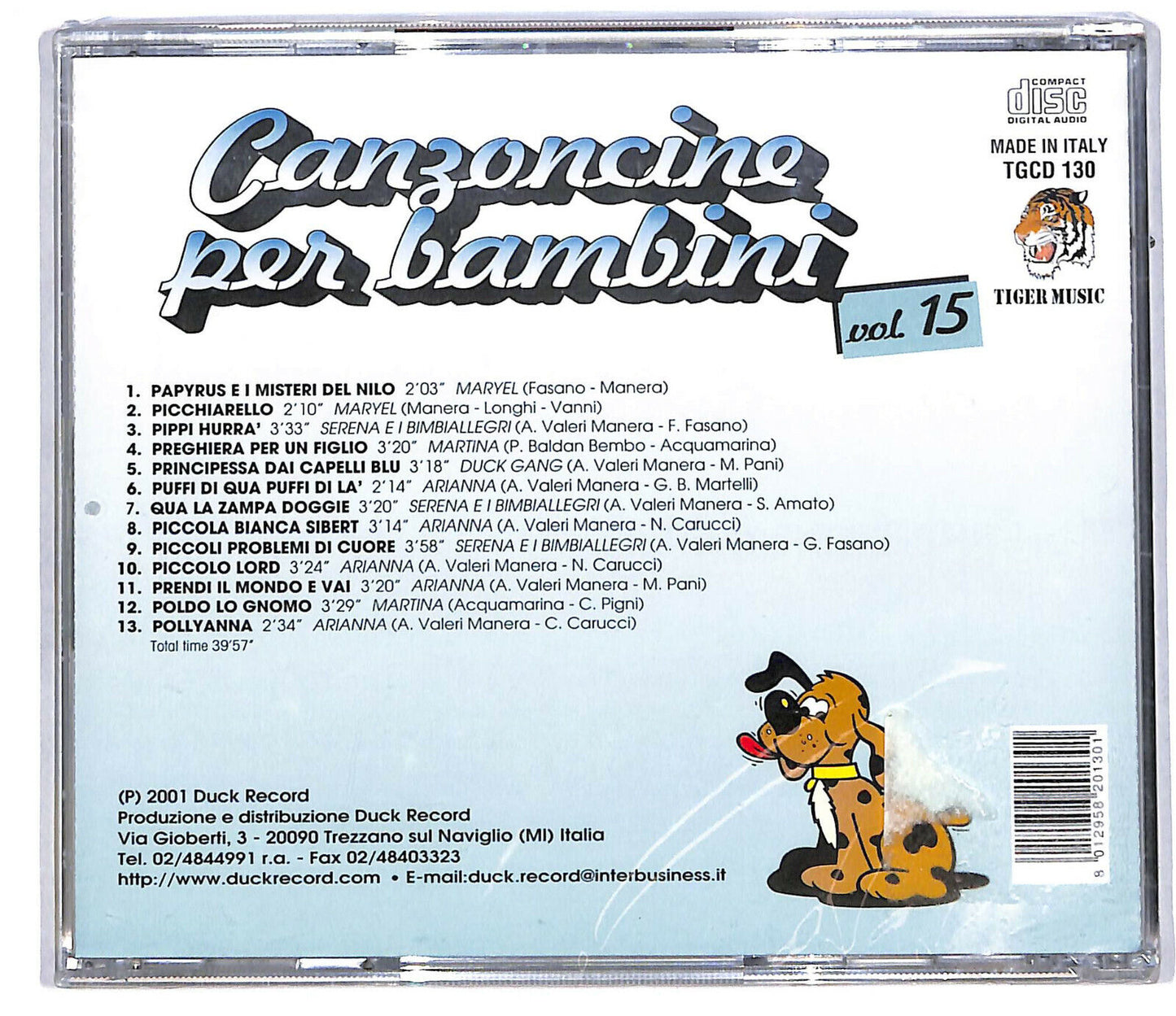 EBOND Canzoncine Per Bambini - Vol. 15 CD CD034126