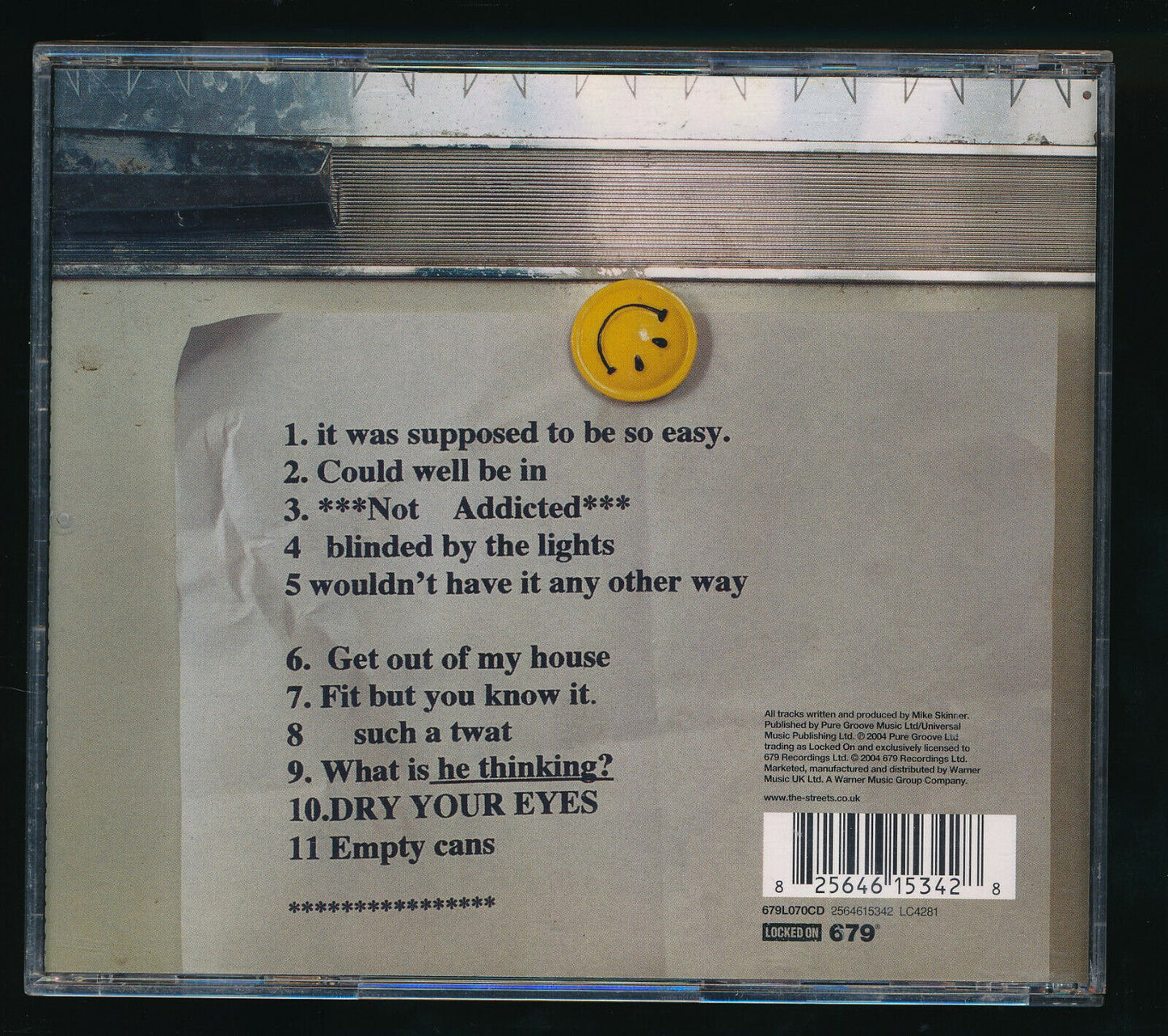 EBOND The Streets - A Grand Don't Come For Free CD CD029731