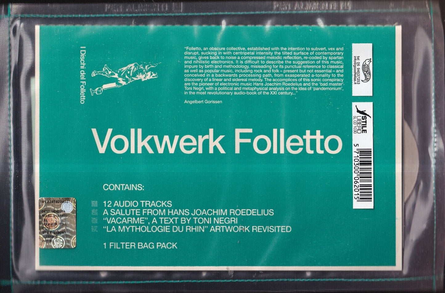 EBOND Varius - Volkwerk Folletto I Disci Del Folletto (sacco 974)5009 CD CDS001263