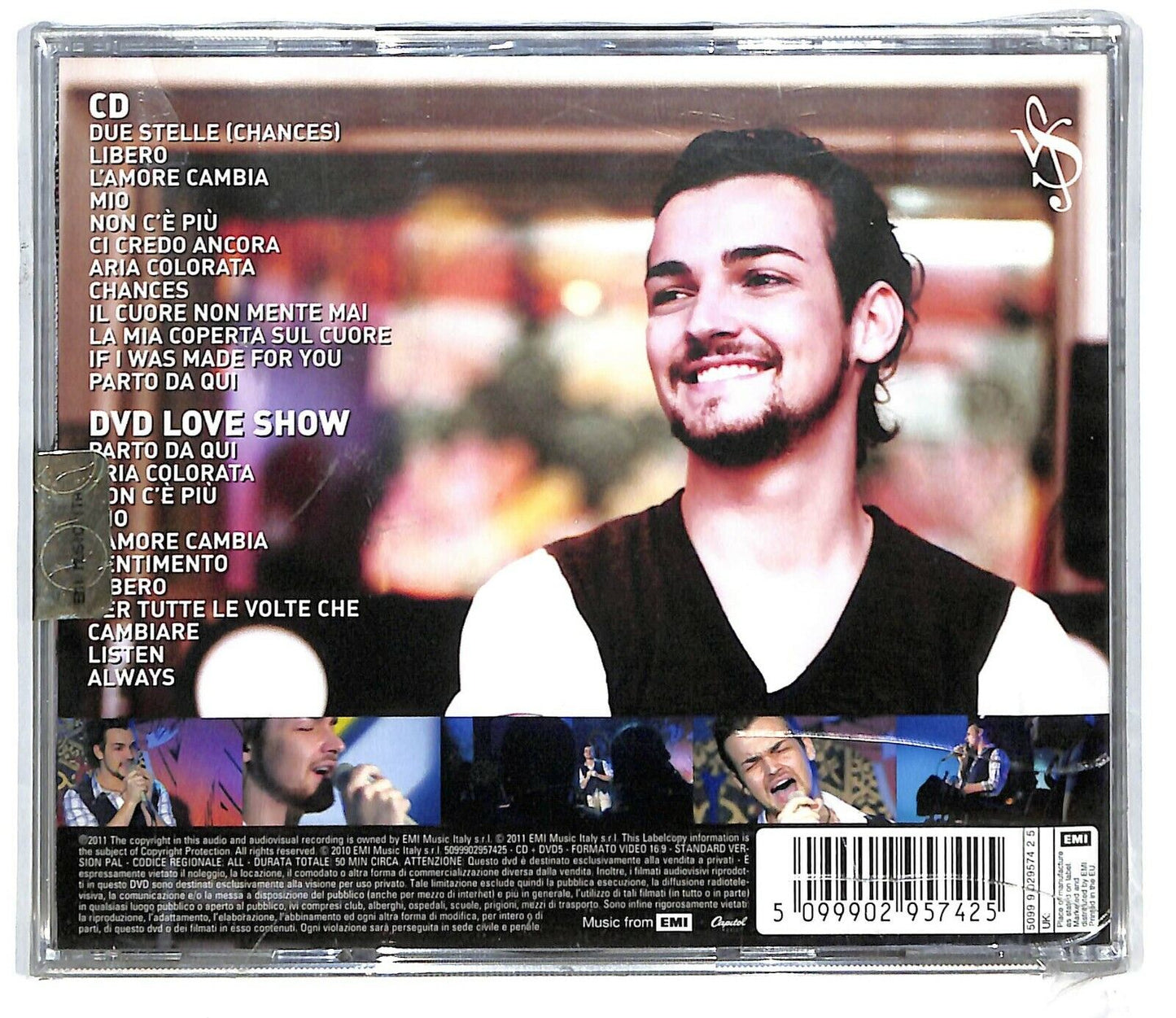 EBOND Valerio Scanu - Parto Da Qui Tour Edition CD CD033506