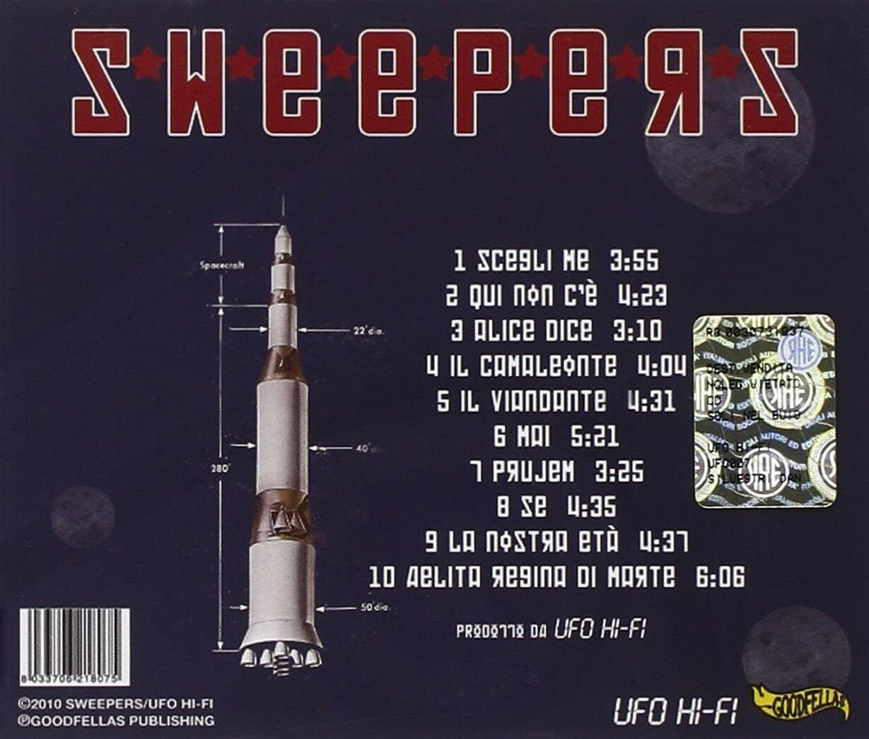 EBOND Sweepers - Soli Nel Buio5020 CD CDS001539