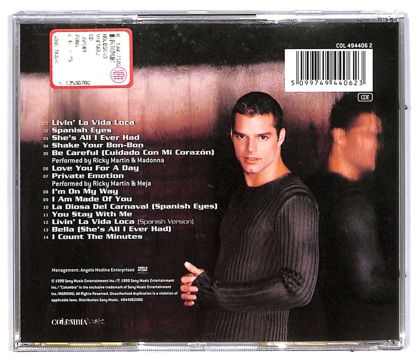 EBOND Ricky Martin - Ricky Martin CD CD032827