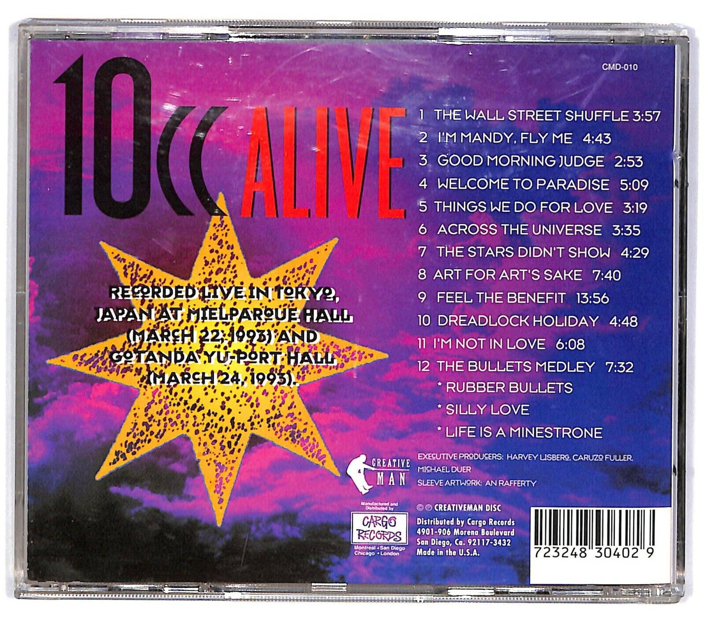 EBOND 10cc - Alive CD CD033053