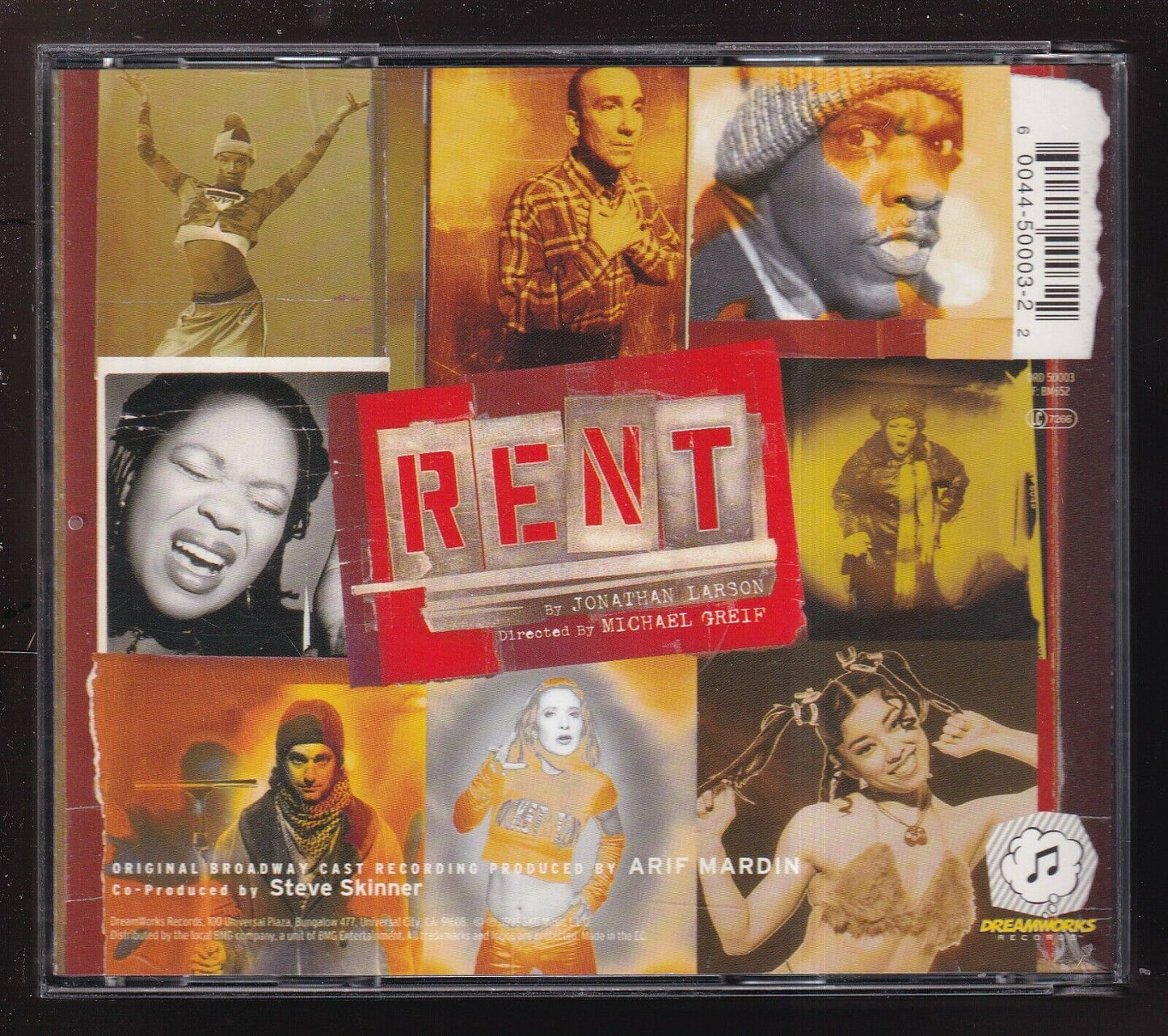 EBOND Jonathan Larson - Rent - Original Broadway Cast Recording CD CD029215