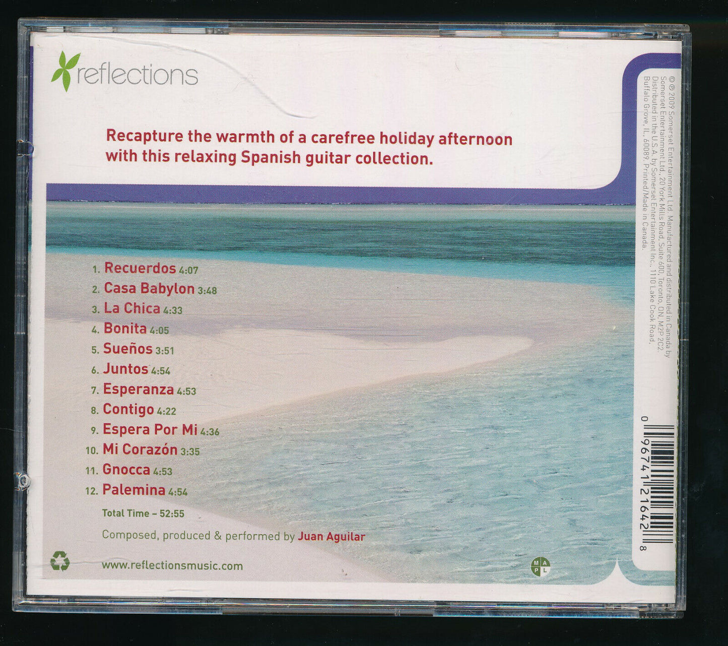 EBOND Siesta: Relaxing Guitar CD CD029863