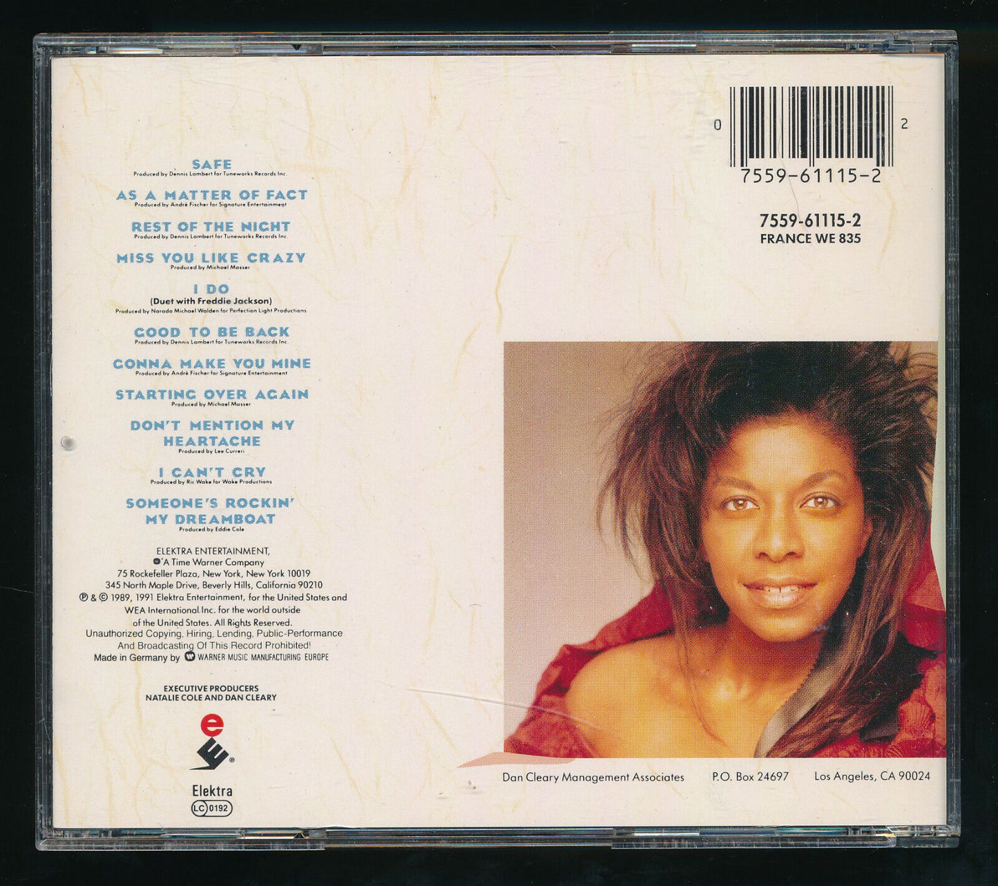 EBOND Natalie Cole - Good To Be Back CD CD029951