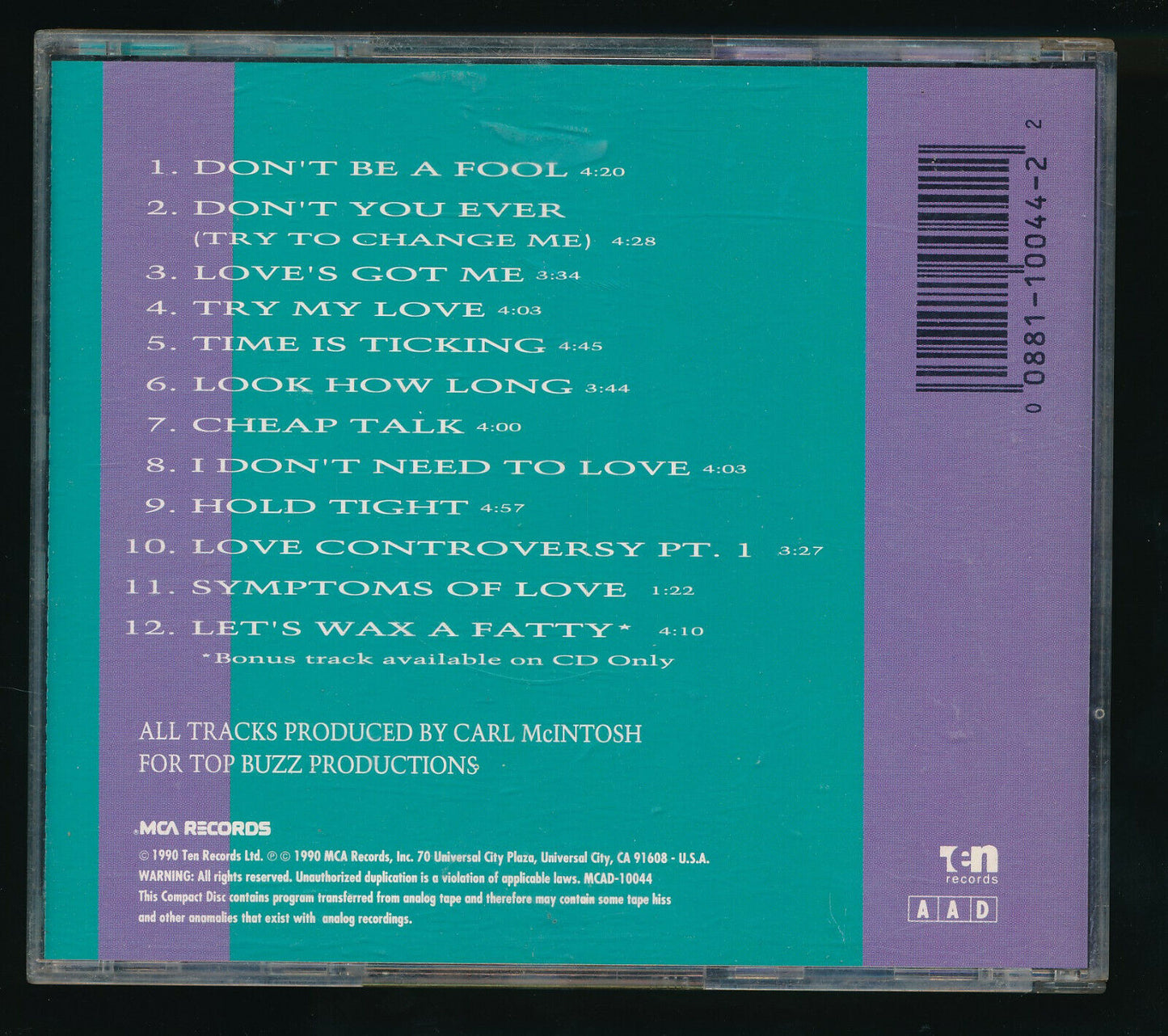 EBOND Loose Ends - Look How Long CD CD029649