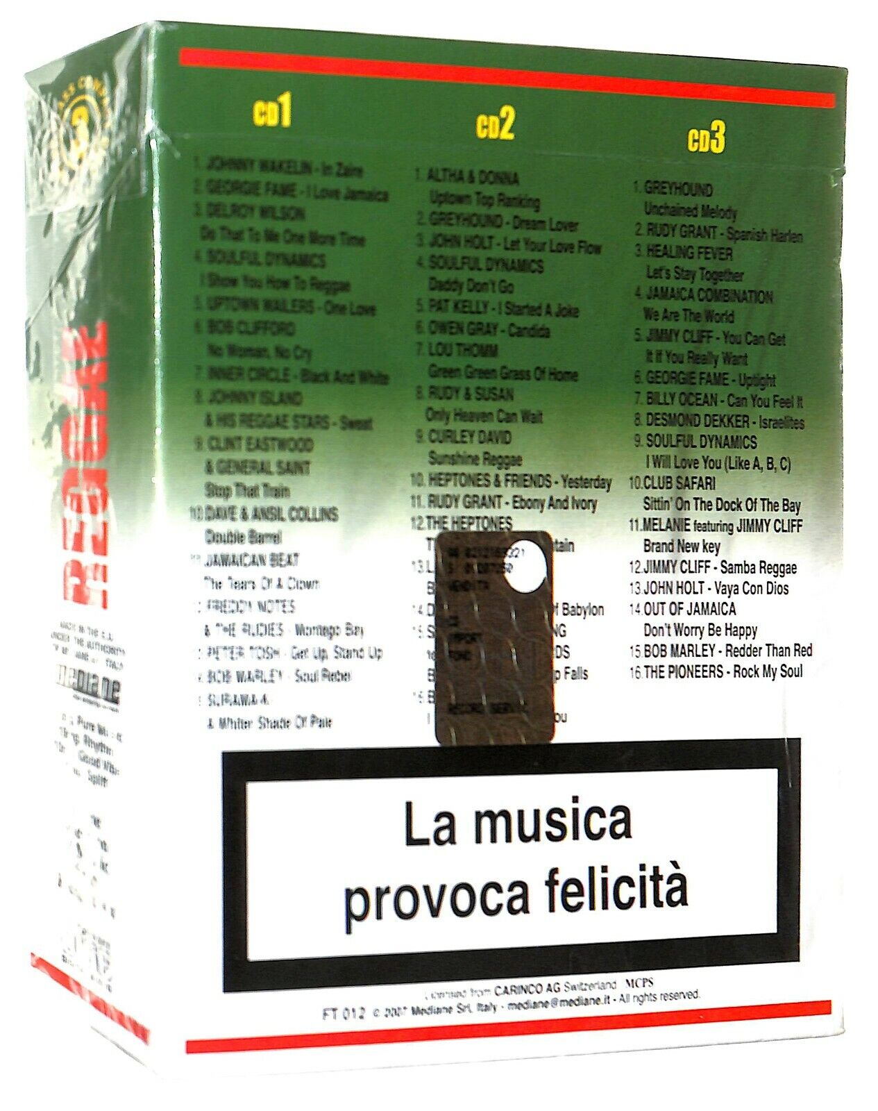 EBOND Various - ThreeBox From Jamaica Reggae CD CD033540