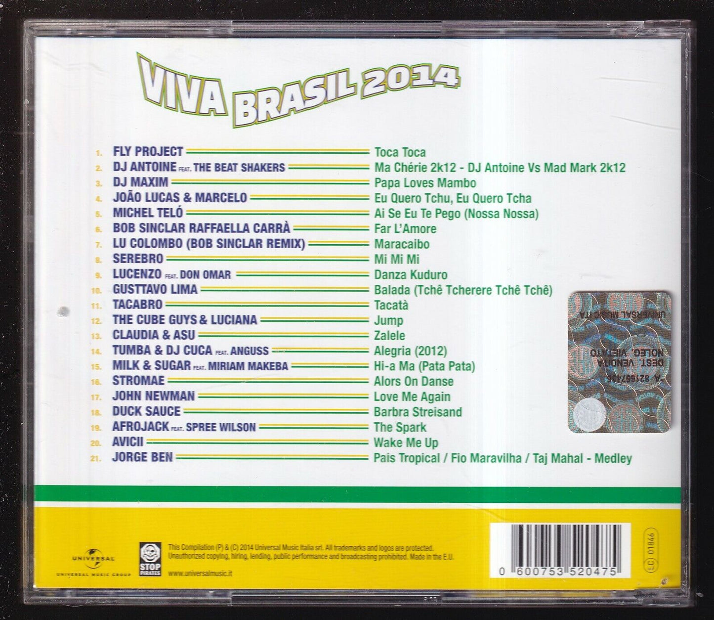 EBOND Varius - Viva Brasil 2014 Compilation CD CD030517