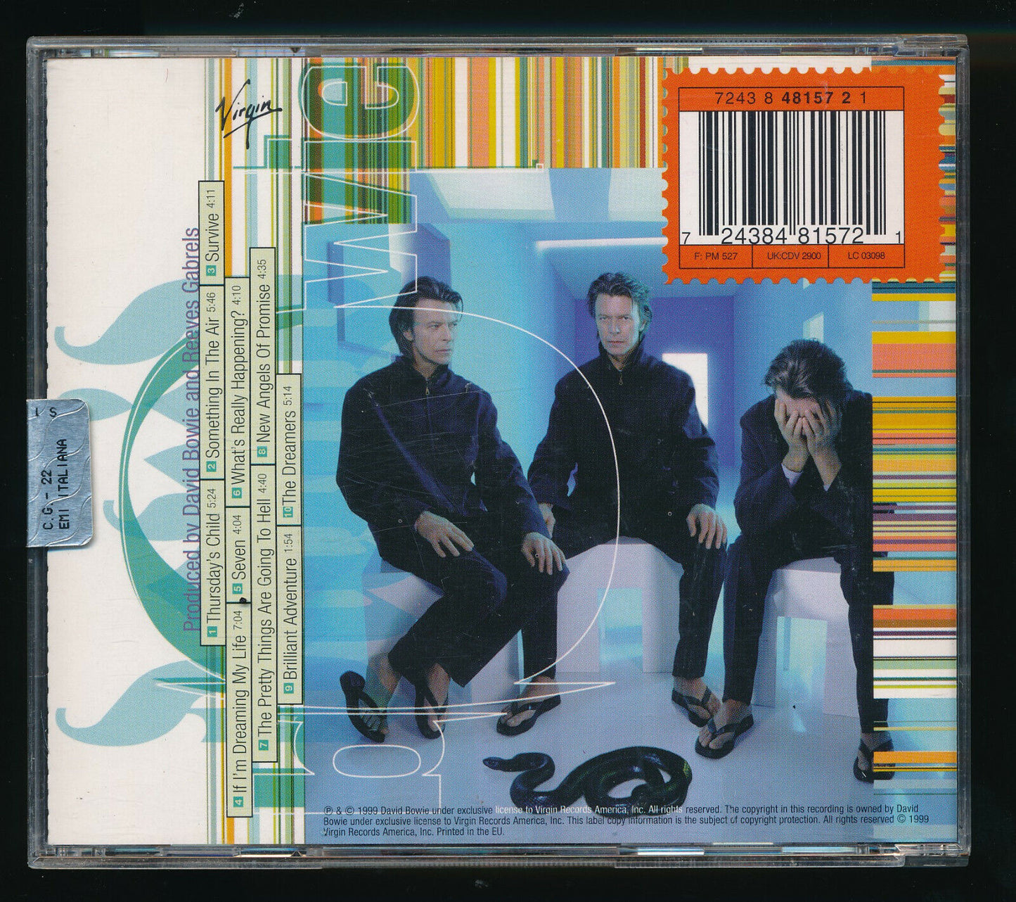 EBOND David Bowie - Hours... CD CD029343