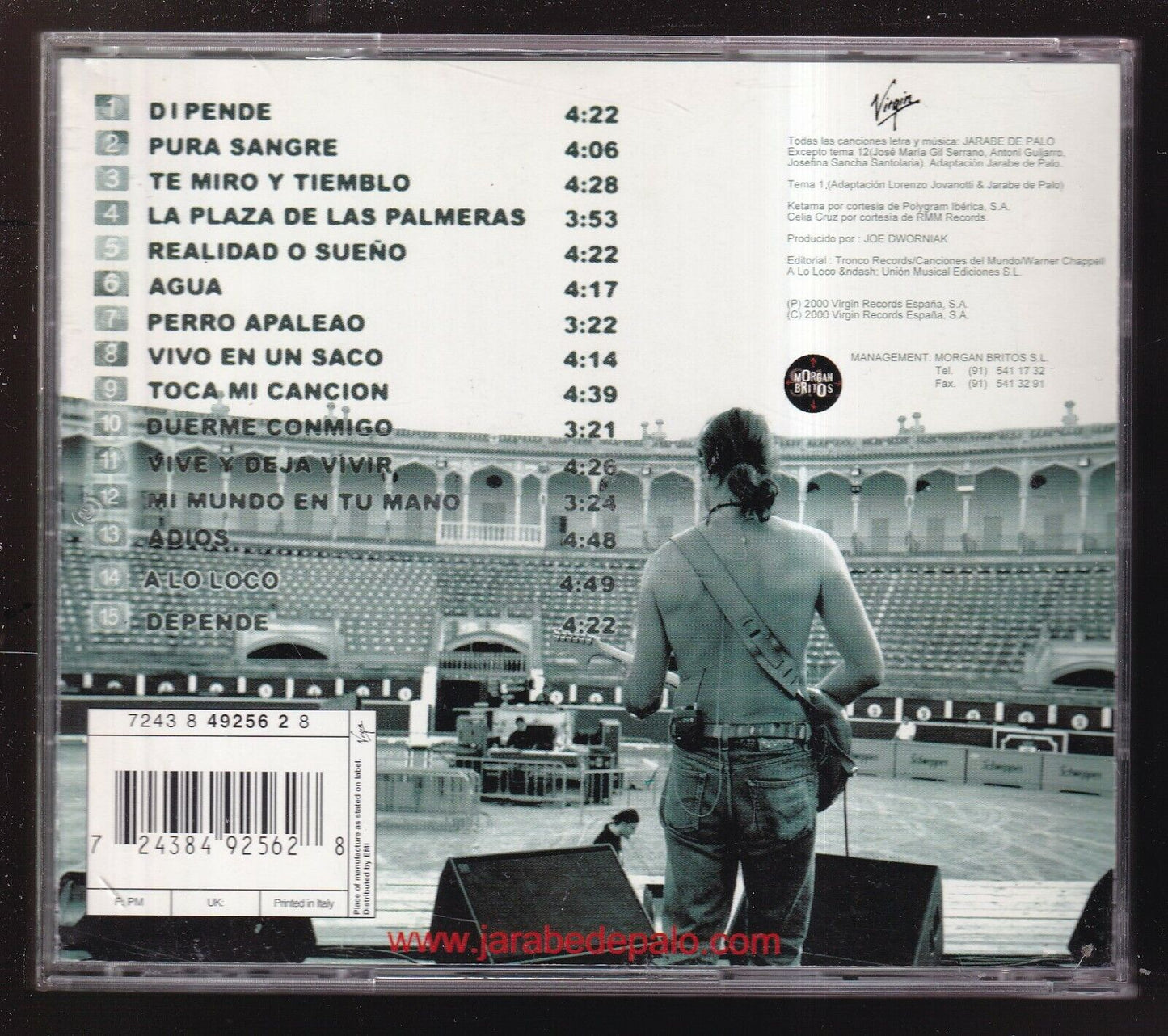 EBOND Jarabe De Palo - Depende CD CD029219
