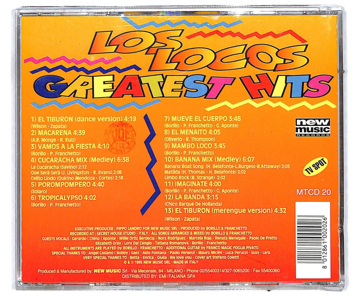 EBOND Los Locos - Greatest Hits CD CD031418
